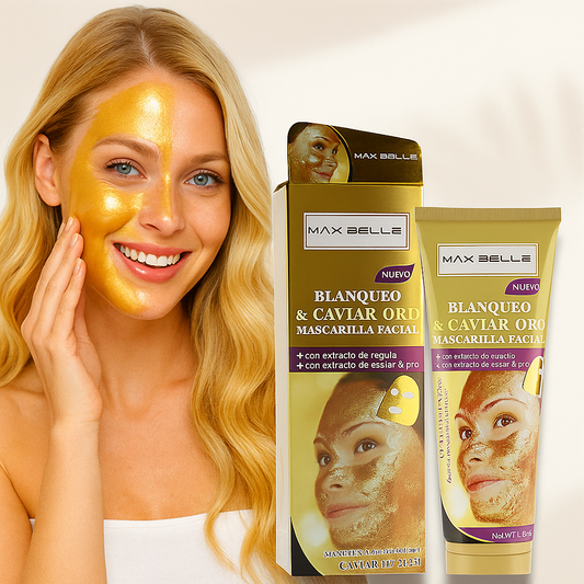 Mascarilla Facial de Oro: Rostro más firme, hidratado y rejuvenecido